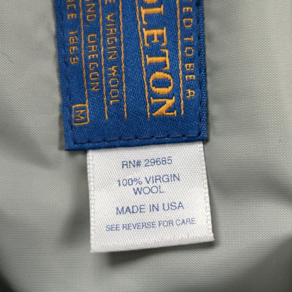 Pendleton Jacket Mens Medium Gray Wool Thinsulate… - image 6